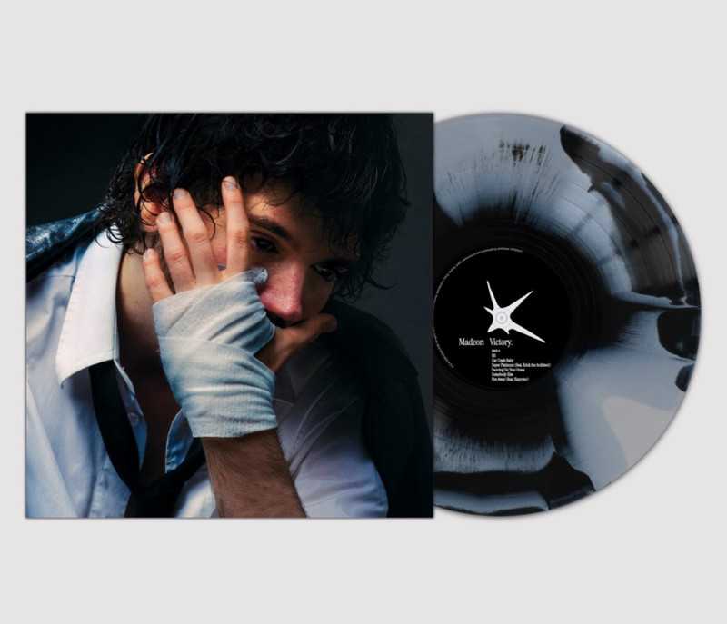 /300 Madeon – Victory White & Black Haze Vinyl LP Vertigo VV Exclusive PRESALE