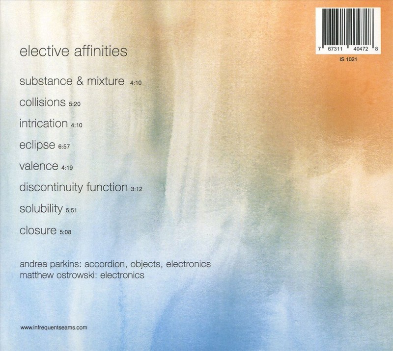 ELECTIVE AFFINITIES [11/22] * NEW CD