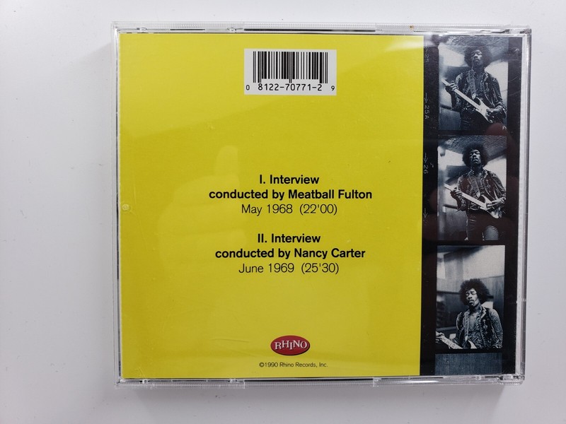 Jimi Hendrix - Hendrix Speaks Interview CD gallery