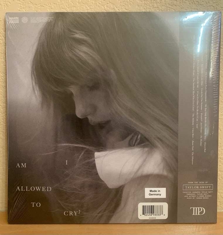 Taylor Swift - The Tortured Poets Department [2-lp Smoke Vinyl] NEW gallery