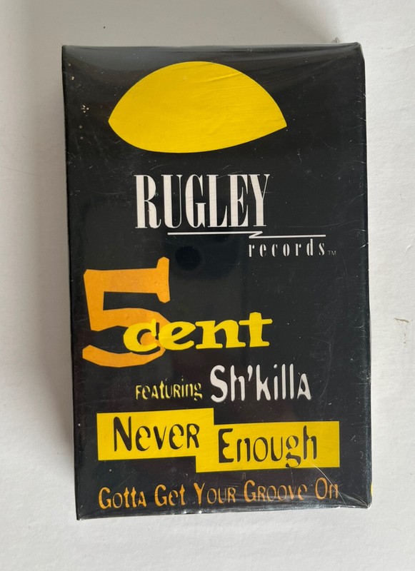 Never Enough by 5 Cent Ft. Shkilla (Cassette Single, 1997) Groove On- NEW/Sealed