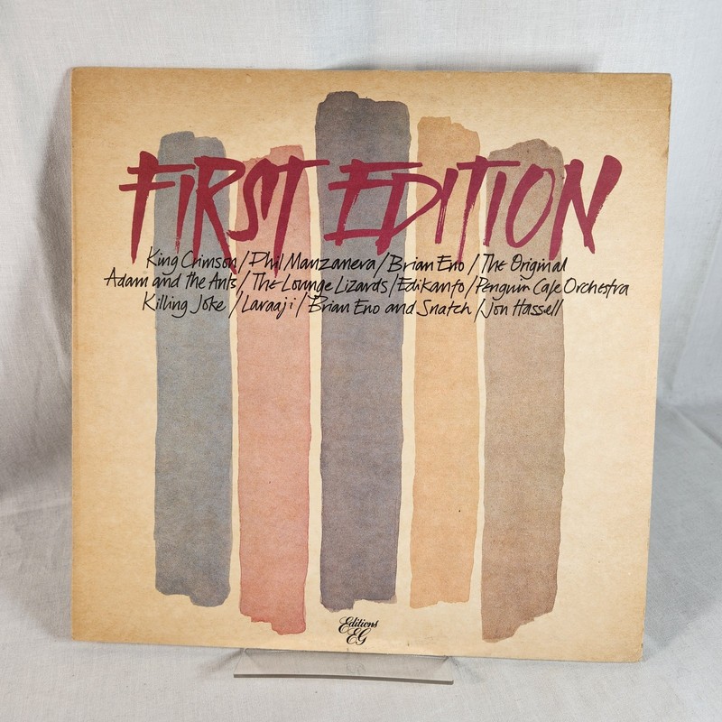 Various – First Edition Vinyl LP (1982 US) Editions EG Electronic Jazz Rock VG