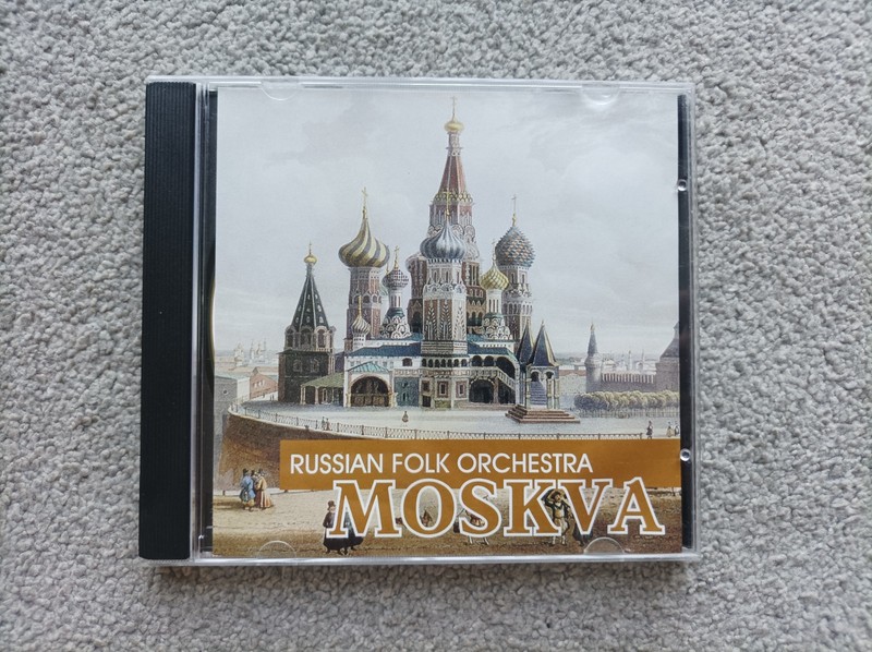 Russian Folk Orchestra – Moskva CD Rare Folk World Music EX