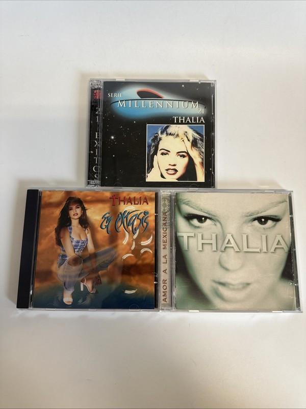 Thalia CD Lot Amor A La Mexicana/Serie Millennium 21