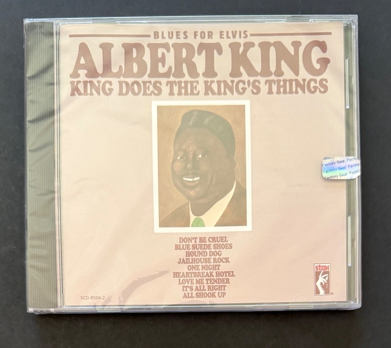 ALBERT KING – BLUES FOR ELVIS: New SEALED CD ALBERT KING DOES THE KING’S THINGS