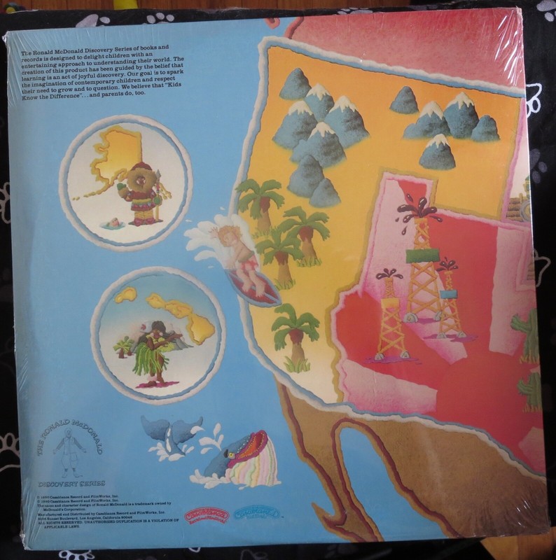RONALD McDONALD, Visits America... [w/hype sticker] USA New Sealed Old Stock LP gallery