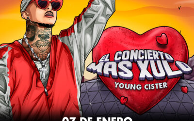 Young Cister tendrá “EL CONCIERTO MÁS XULO” en el Movistar Arena el próximo 7 de enero de 2023